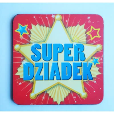 Podkładka pod kubek SUPER DZIADEK